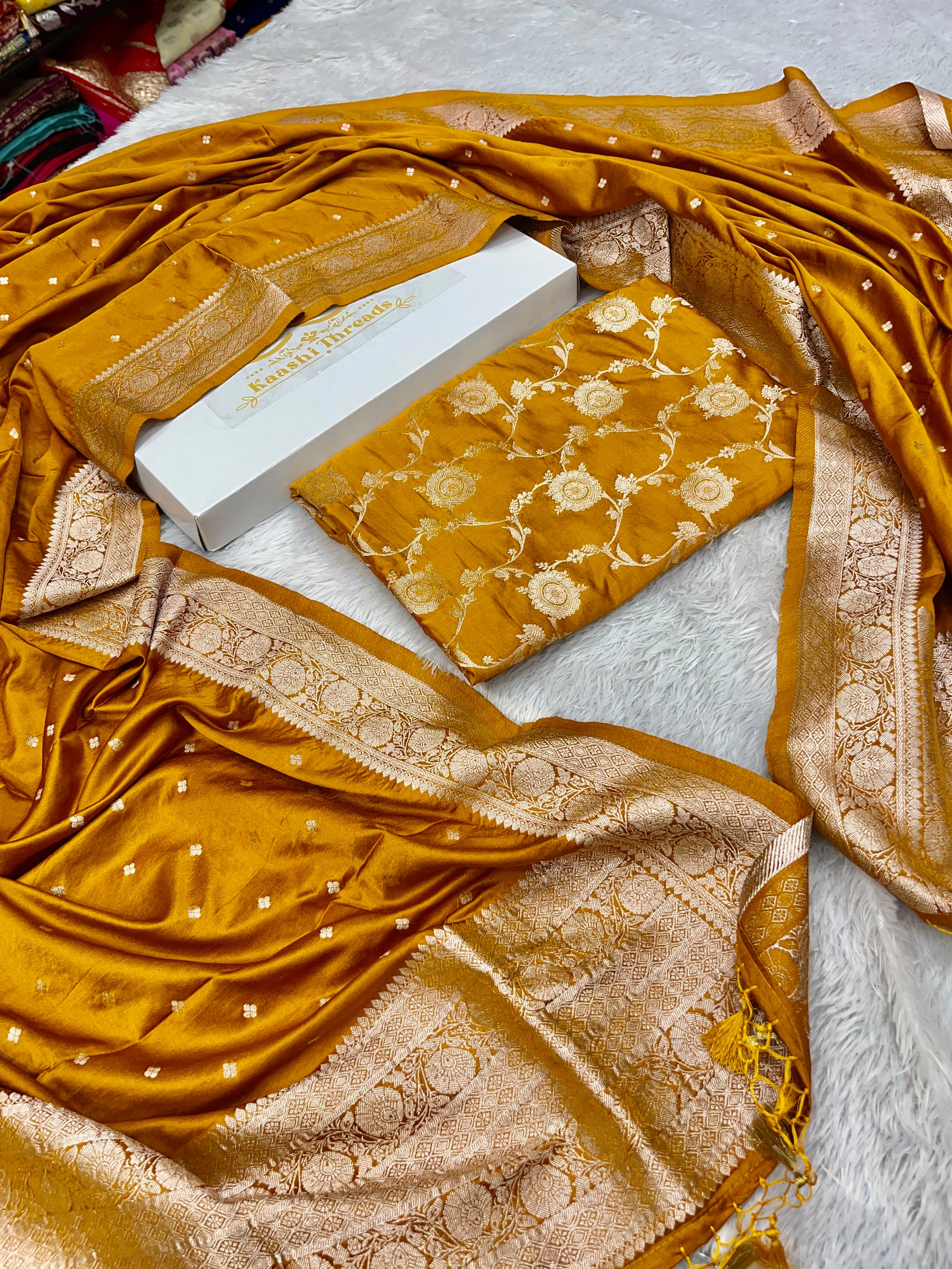 Mashru kataan Banarsi Suits Mss01