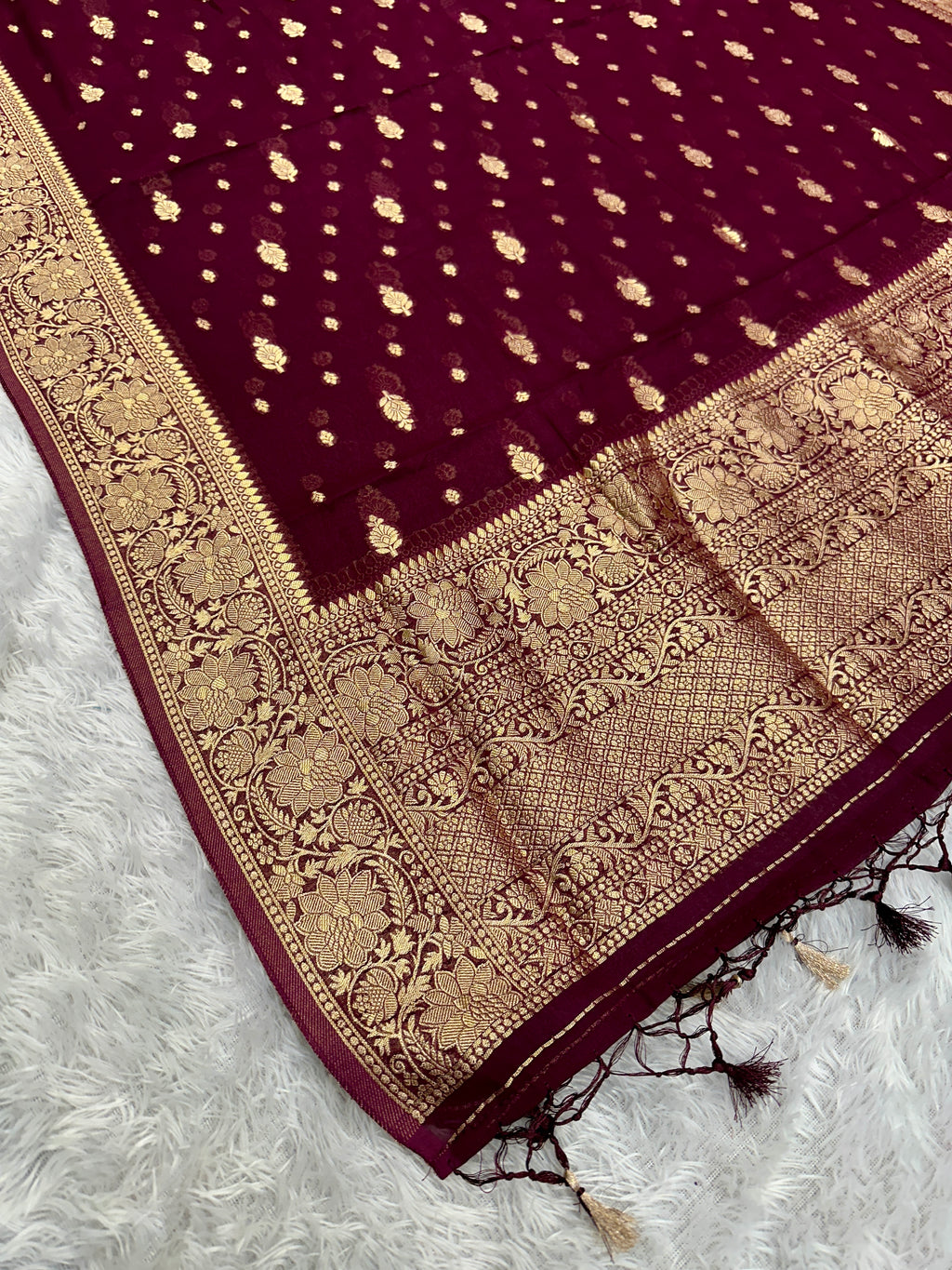 ✨ Banarasi Viscose Georgette Suit Set ✨VSS12