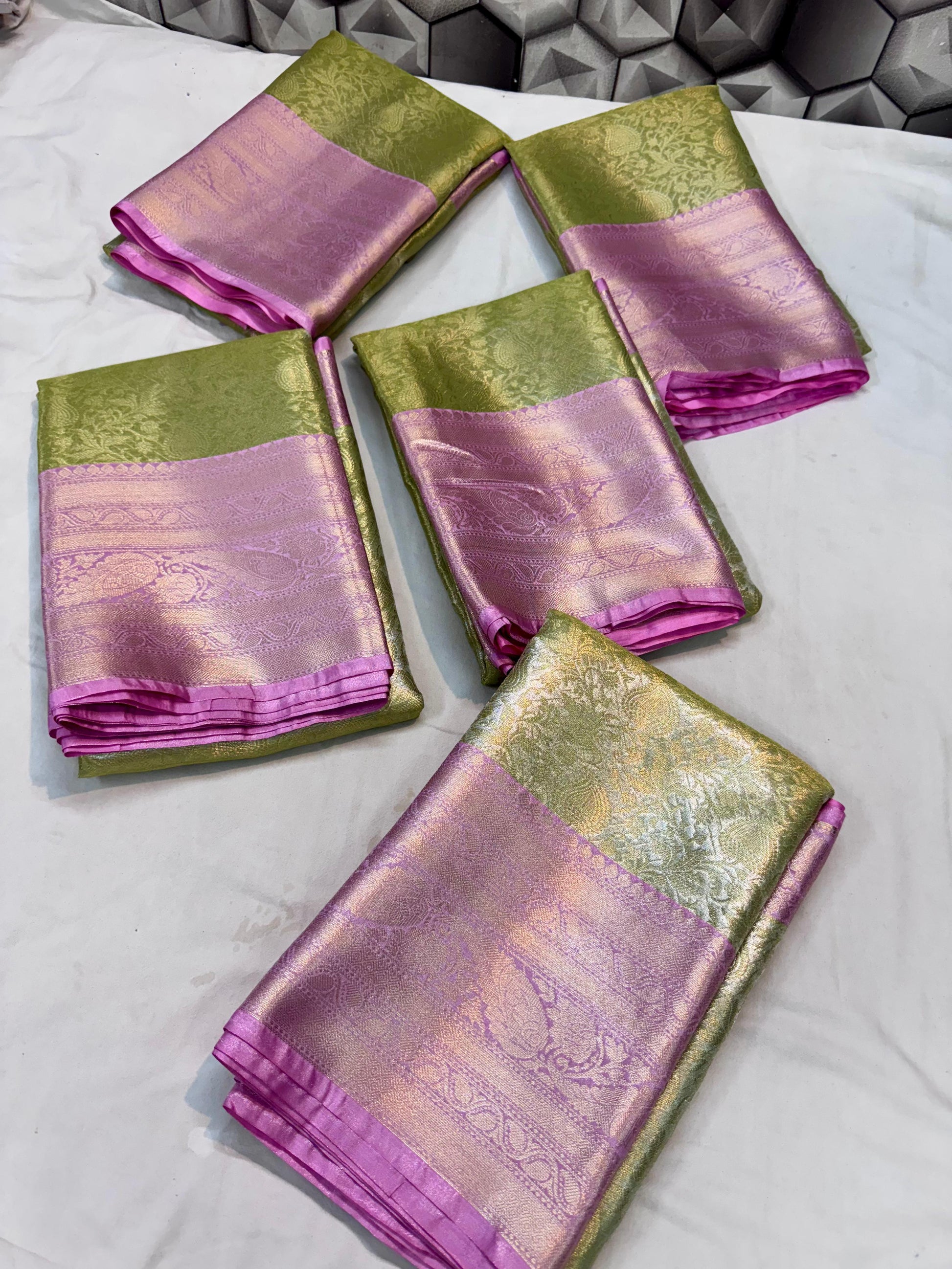 Kanchi Tissue Silk Saree TS106