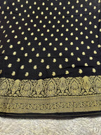 Banarasi Jacquard Zari Georgette Suit Dress – 3 Pc Set MSS23