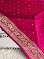 MKS871 – Premium Mashru Kataan Silk Saree with Traditional Border & Rich Zari Pallu