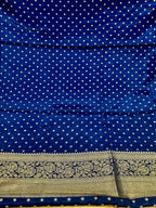 ✨ Banarasi Jacquard Gap Buti HO Silk 3-Piece Unstitched Dress Material MSS22