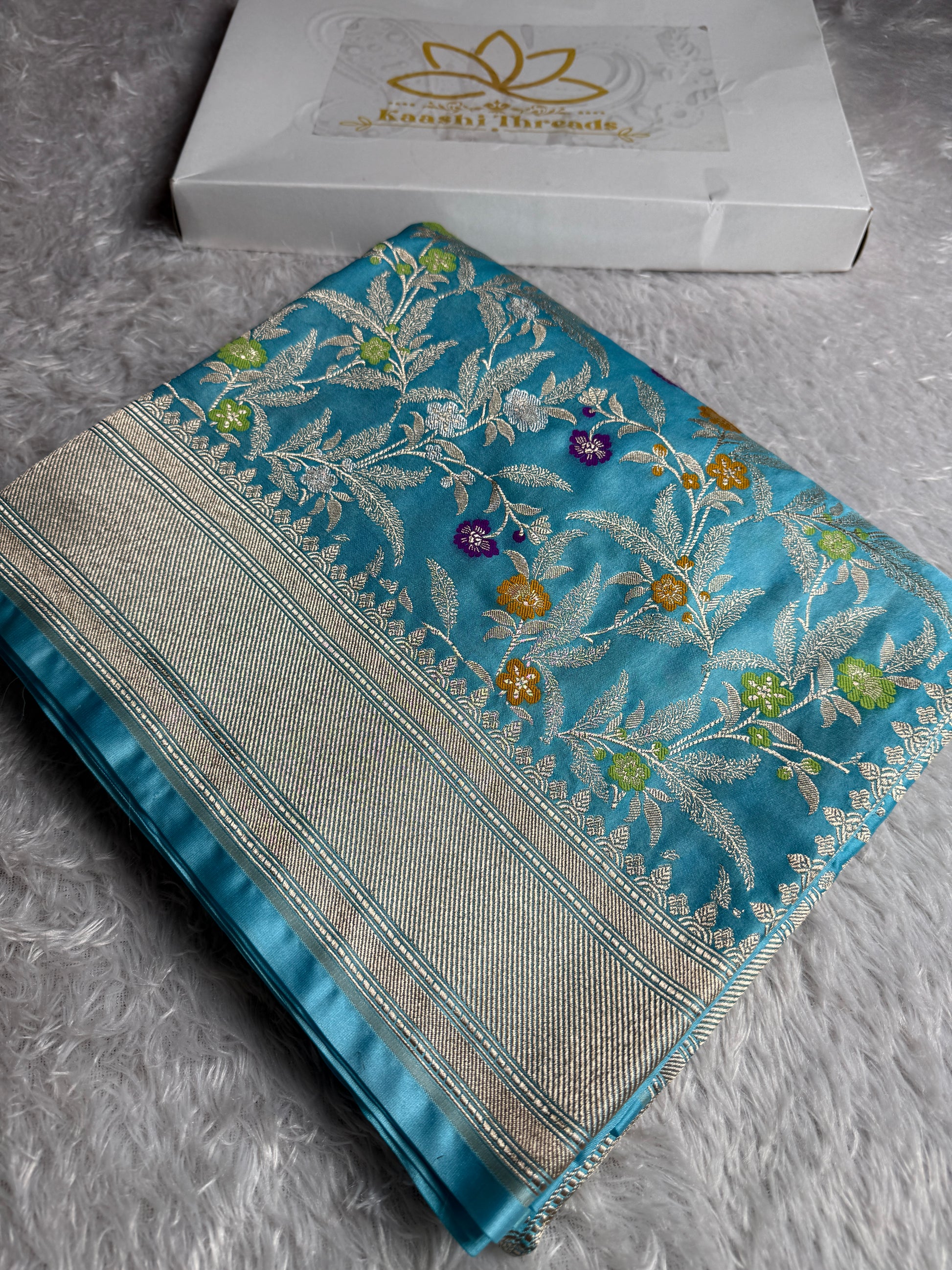 Meenakari Mashru kataan Silk Saree MKS082