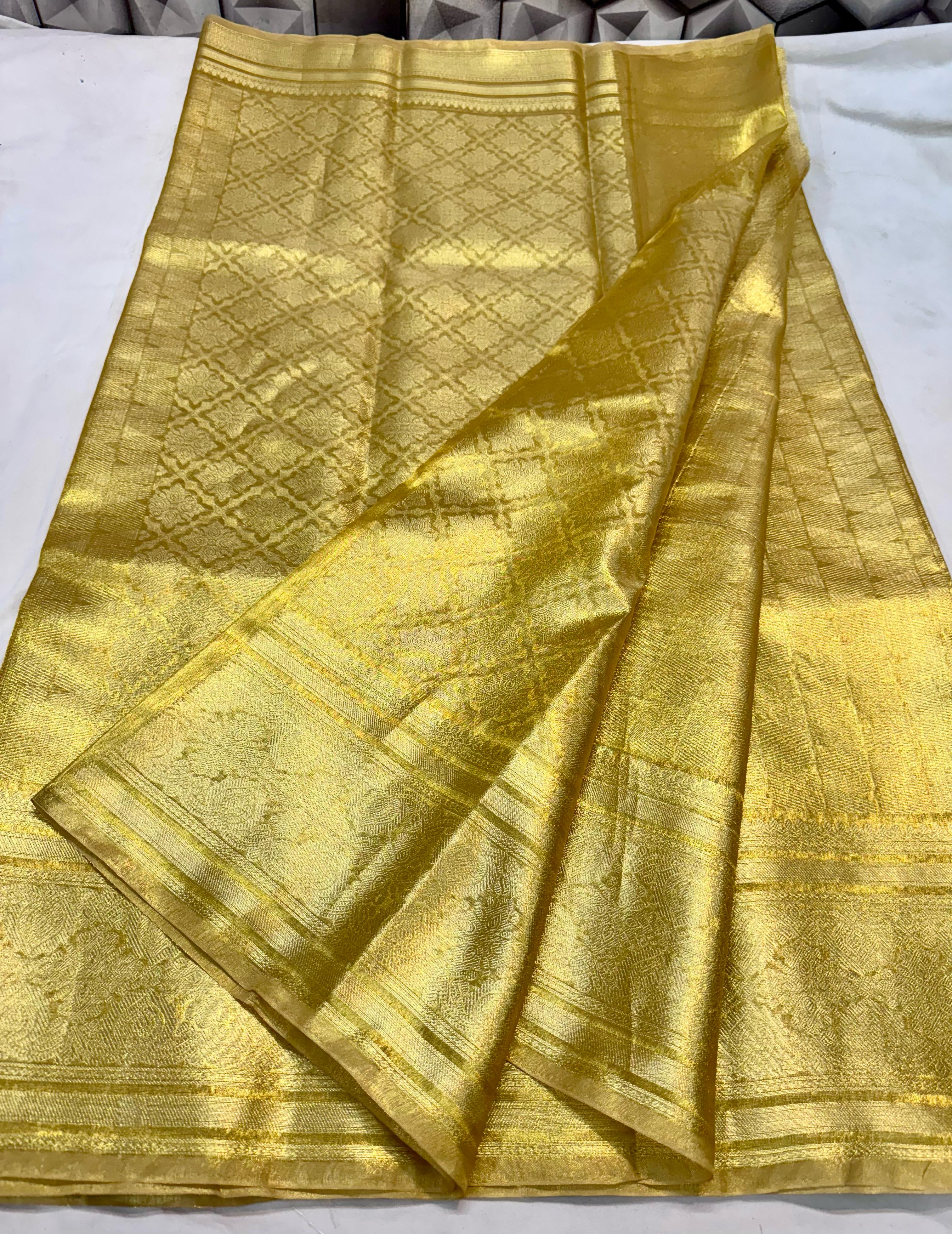 Zari Tissue Silk Saree TS120