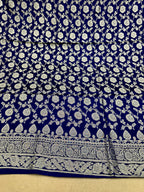 ✨ Banarasi Jacquard Gap Buti HO Silk 3-Piece Unstitched Dress Material MSS23