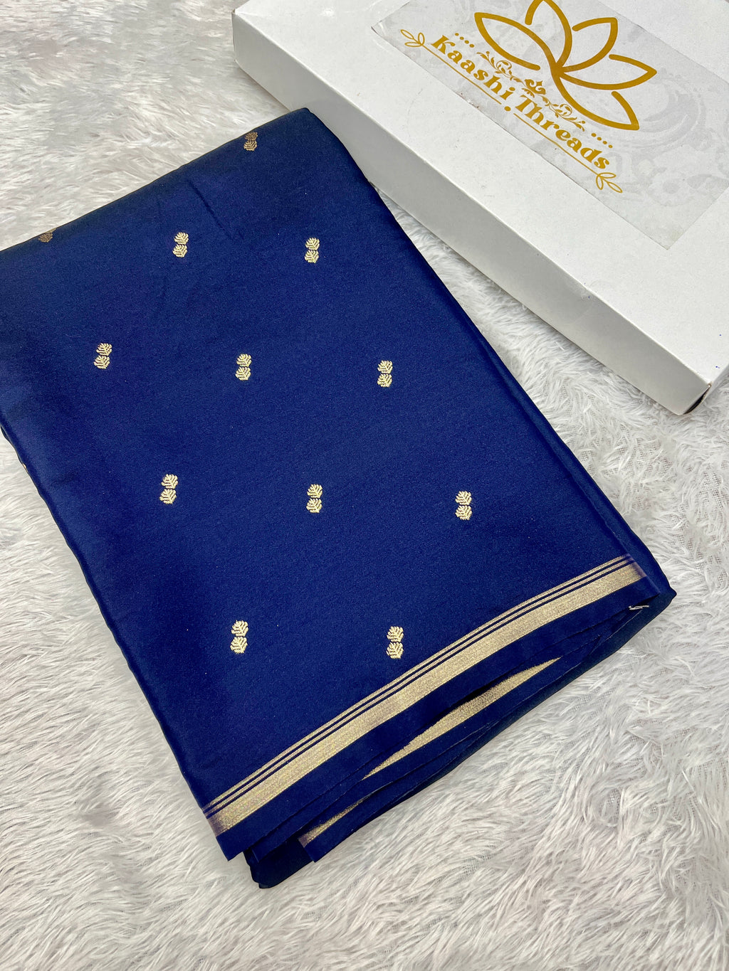 Fancy Tussar Silk Woven Buti Design Saree TS051