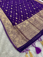 ✨ Banarasi Viscose Georgette Suit Set ✨VSS12
