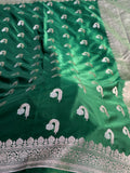 Fancy Mashru Kataan Silk Saree Ms19