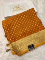 Banarsi Pure Natural Georgette Traditional chunni Design VSG03