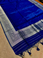 ✨ Banarasi Jacquard Gap Buti HO Silk 3-Piece Unstitched Dress Material MSS24