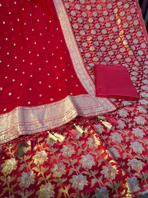 Fancy Banarsi Ladies Suits ST101