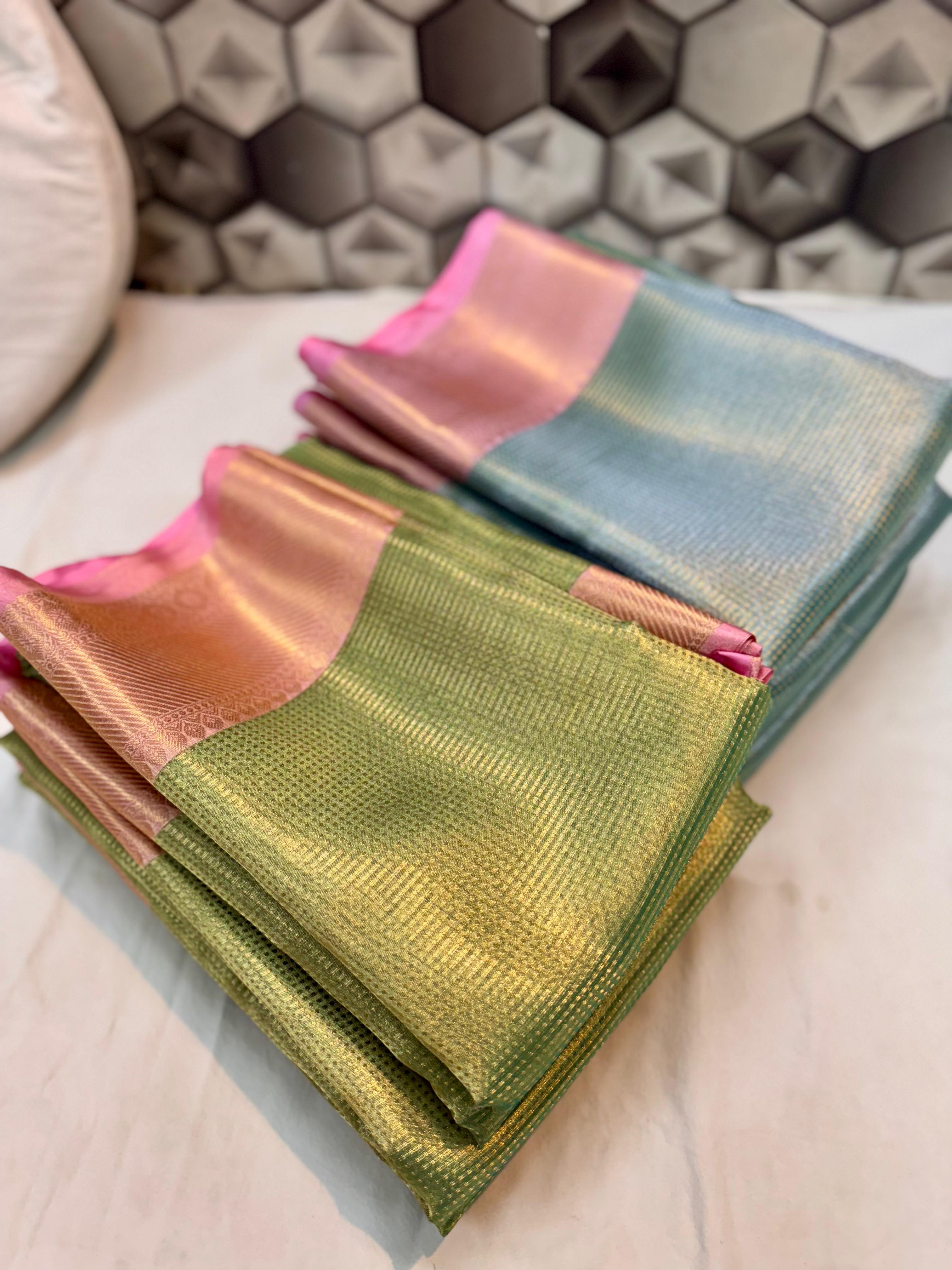 Nayantara Tissue Silk Saree TS112