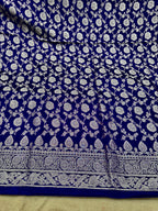 ✨ Banarasi Jacquard Gap Buti HO Silk 3-Piece Unstitched Dress Material MSS23