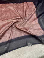 STF41 – Royal Pitch Dupion Saree with Silver-Black Antique Zari Weaving