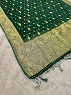 ✨ Banarasi Viscose Georgette Suit Set ✨VSS12