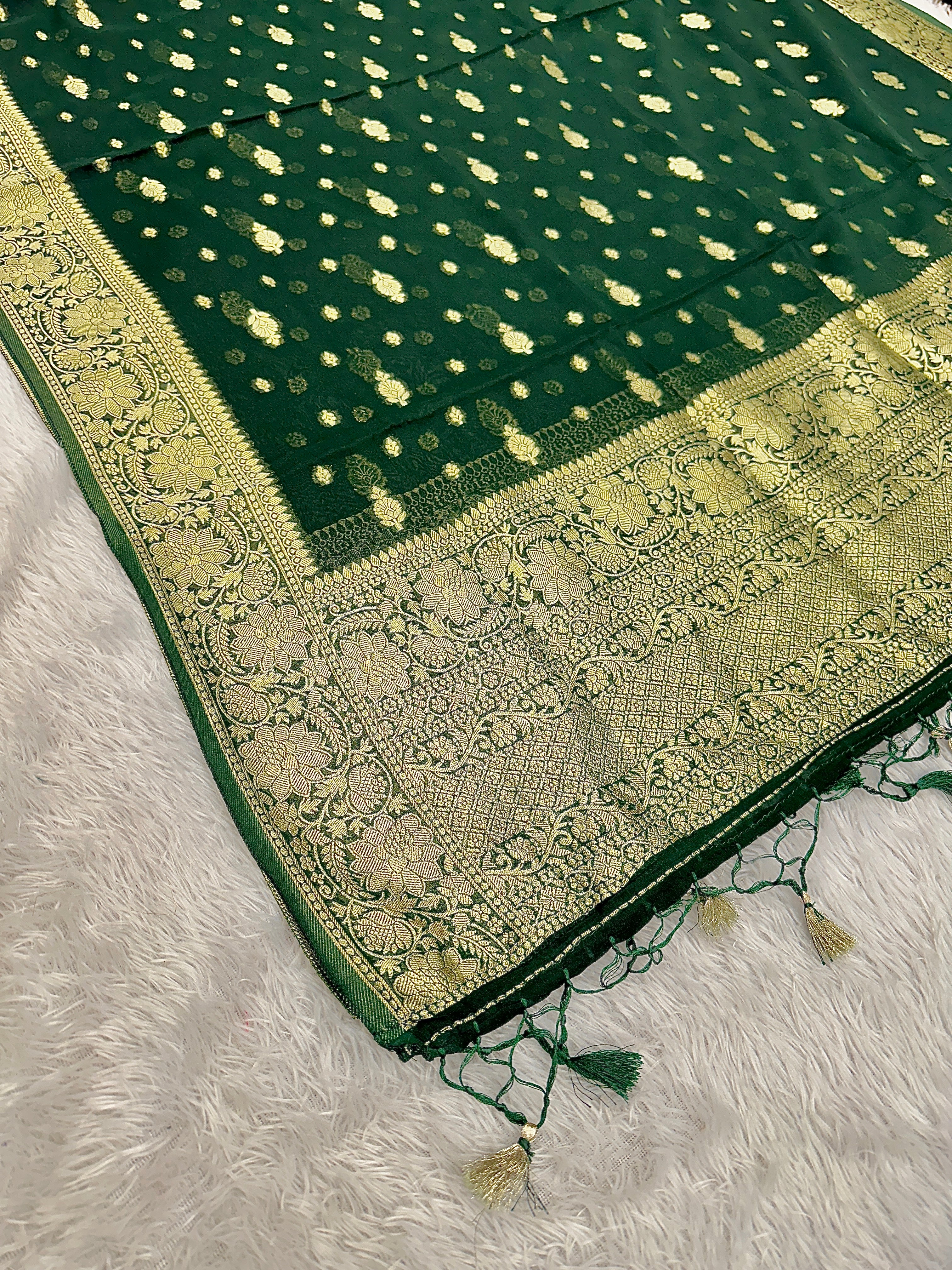 ✨ Banarasi Viscose Georgette Suit Set ✨VSS12