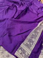 Chunri Mashru Kataan Silk Saree Ms20