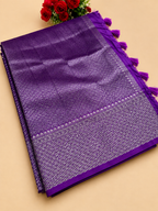 Magenta Soft Silk Saree with Rich Zari Woven Pallu | SS251