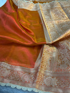 Patch Work Tissue Silk Saree Ts33