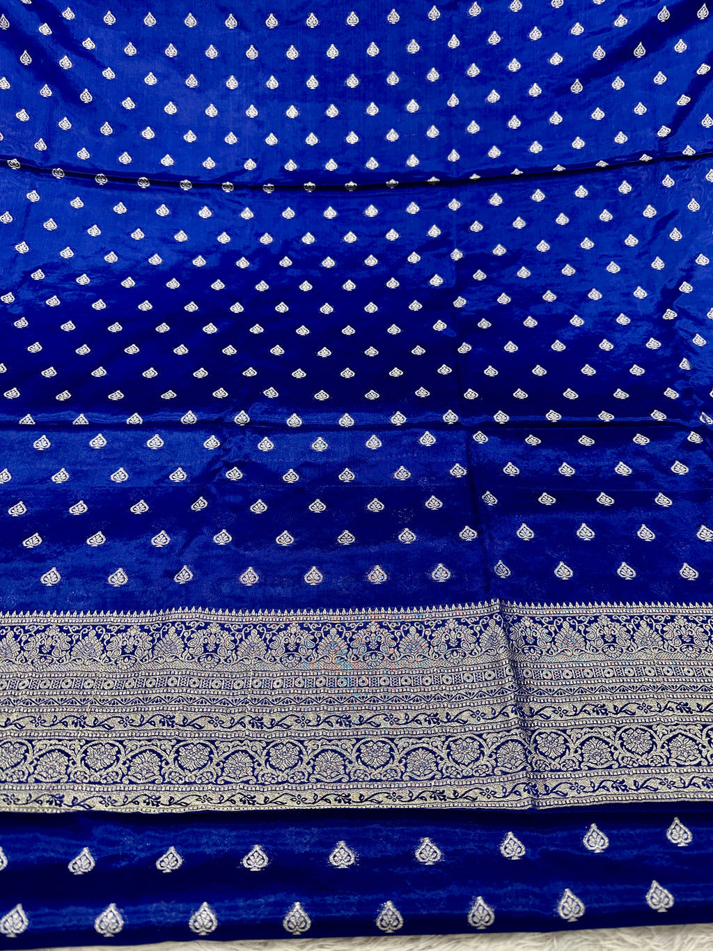 ✨ Banarasi Jacquard HO Silk 3-Piece Unstitched Dress Material MSS13
