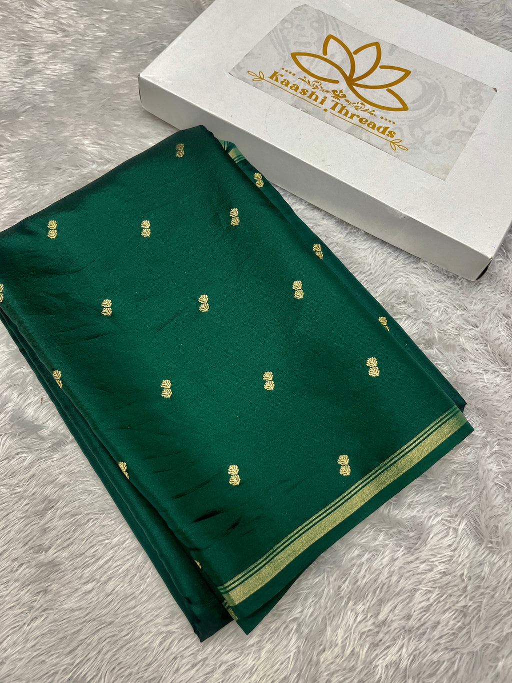 Fancy Tussar Silk Woven Buti Design Saree TS051
