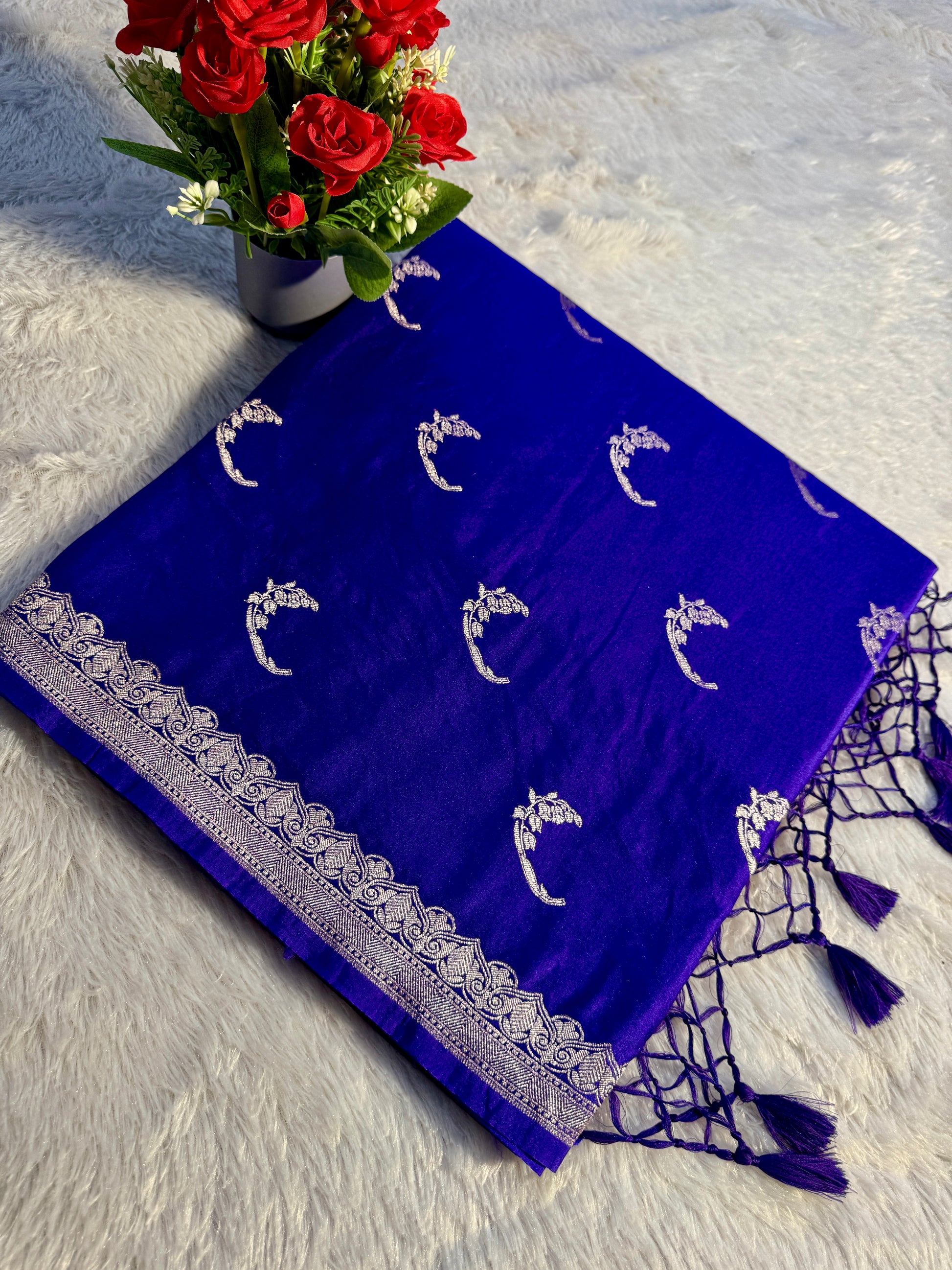 Mashru kataan Saree Ms101