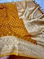 Banarsi Pure Natural Georgette Traditional chunni Design VSG03