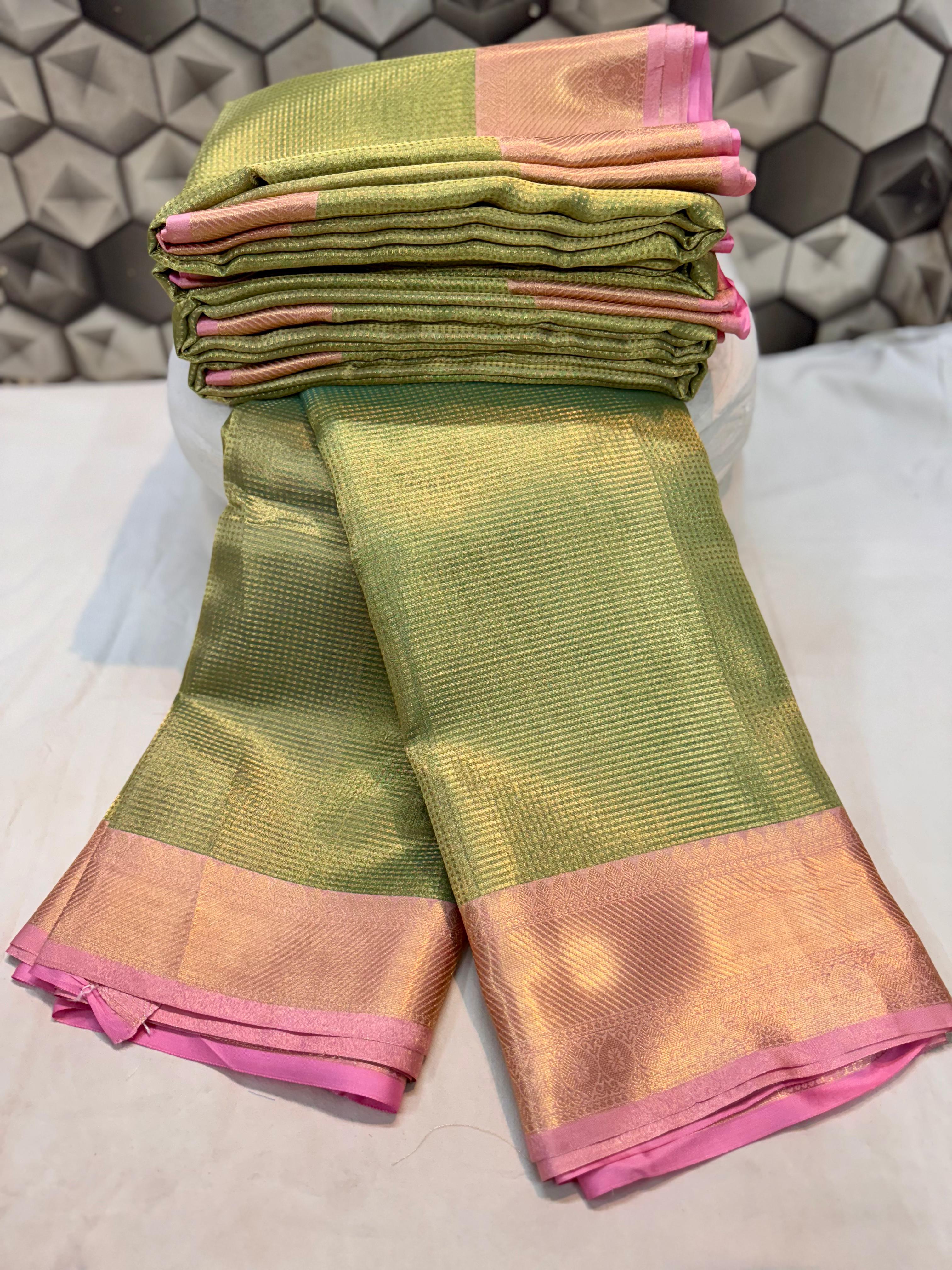 Nayantara Tissue Silk Saree TS112