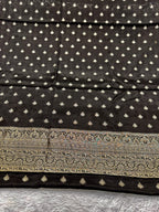 ✨ Banarasi Jacquard HO Silk 3-Piece Unstitched Dress Material MSS13