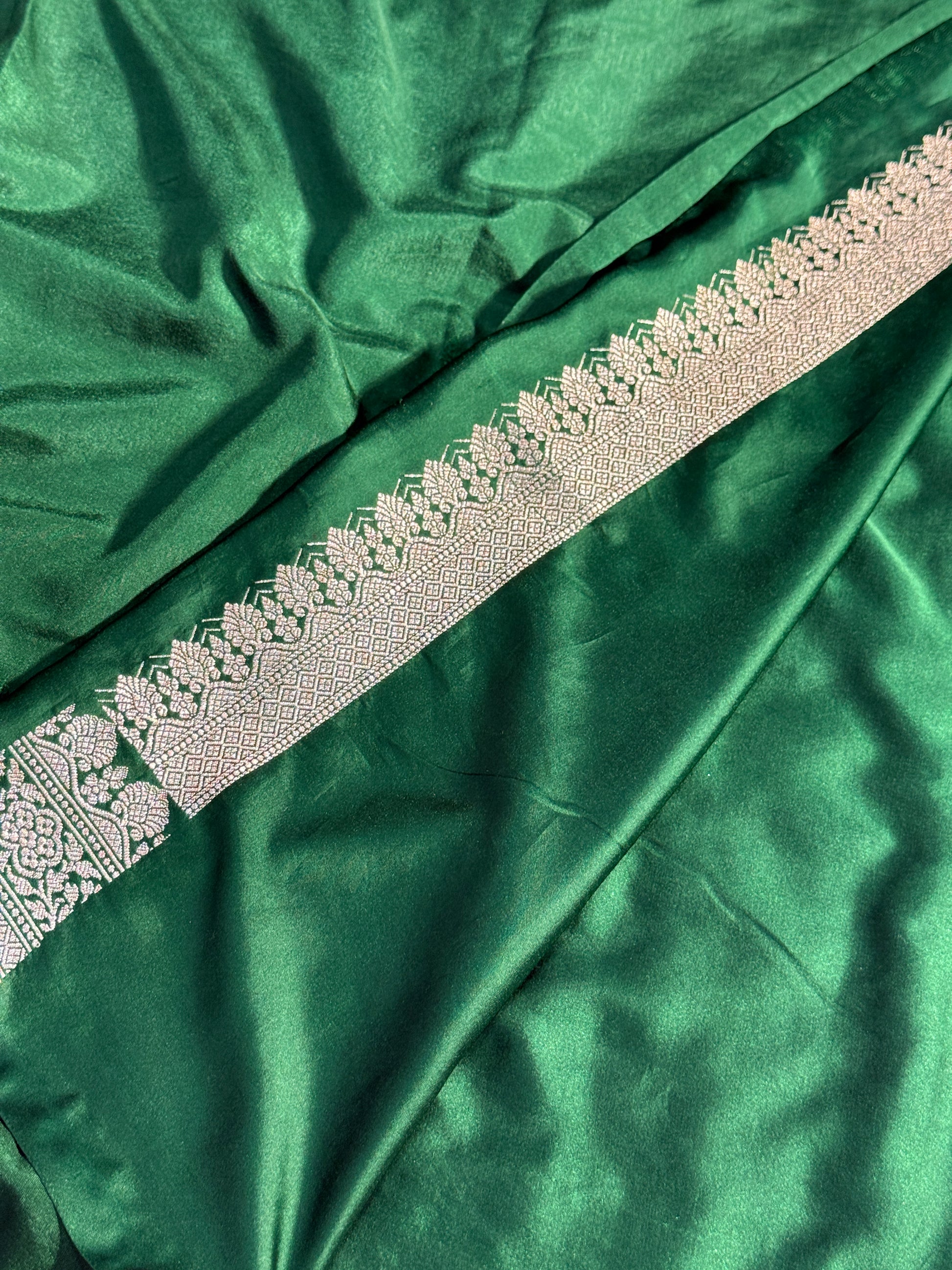 Fancy Mashru Kataan Silk Saree Ms19