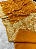 Banarsi Pure Natural Georgette Traditional Buta Design VSG04