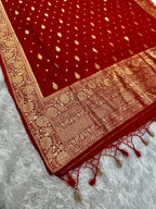 ✨ Banarasi Viscose Georgette Suit Set ✨VSS12