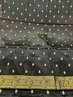 ✨ Banarasi Jacquard Gap Buti HO Silk 3-Piece Unstitched Dress Material MSS21