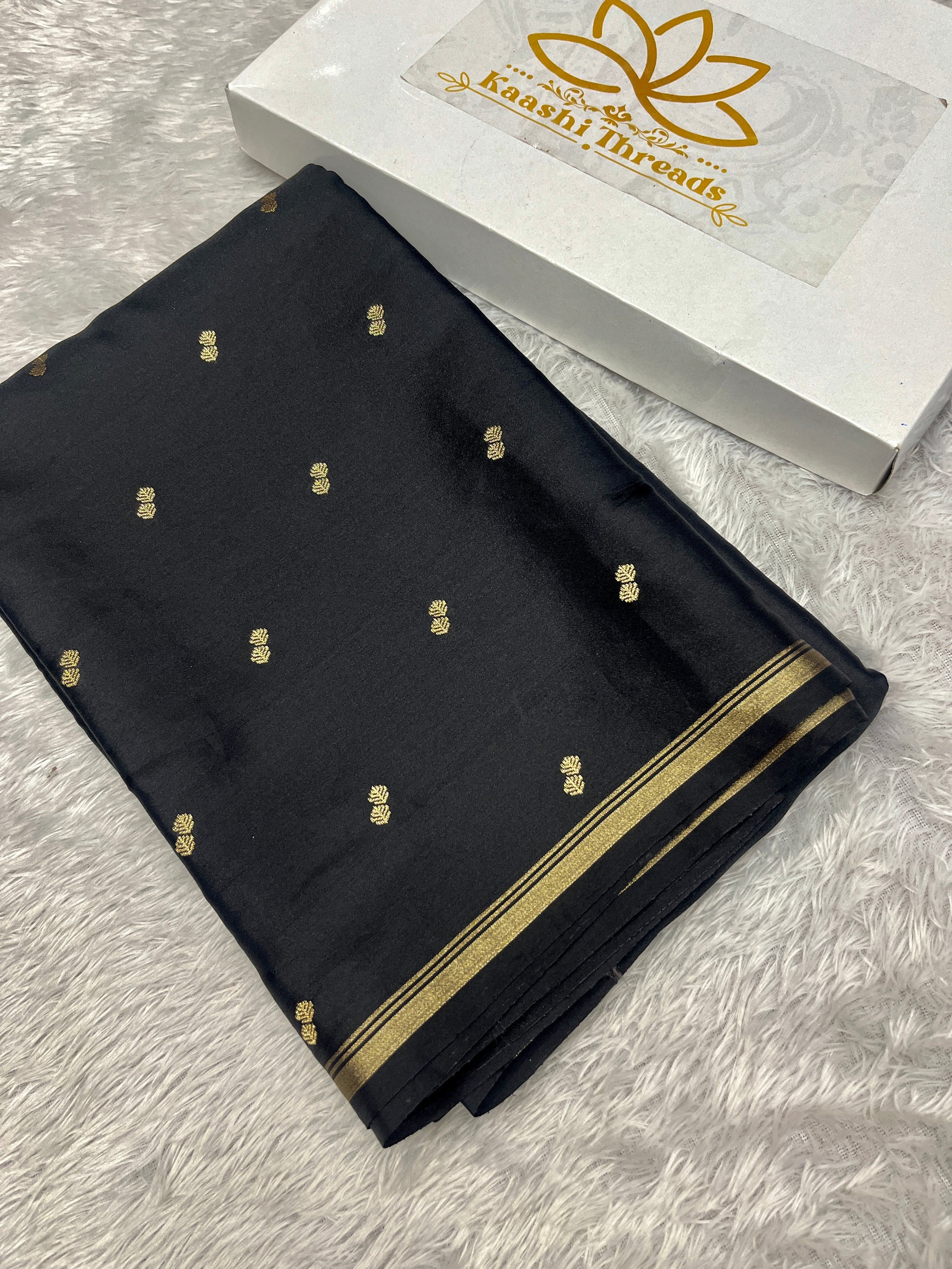 Fancy Tussar Silk Woven Buti Design Saree TS051
