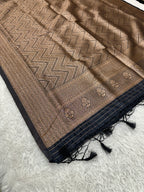 Banarasi Soft Silk 3 Piece Ladies Suit with Antique Zari Woven Work – MSS27