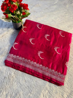 Mashru kataan Saree Ms101