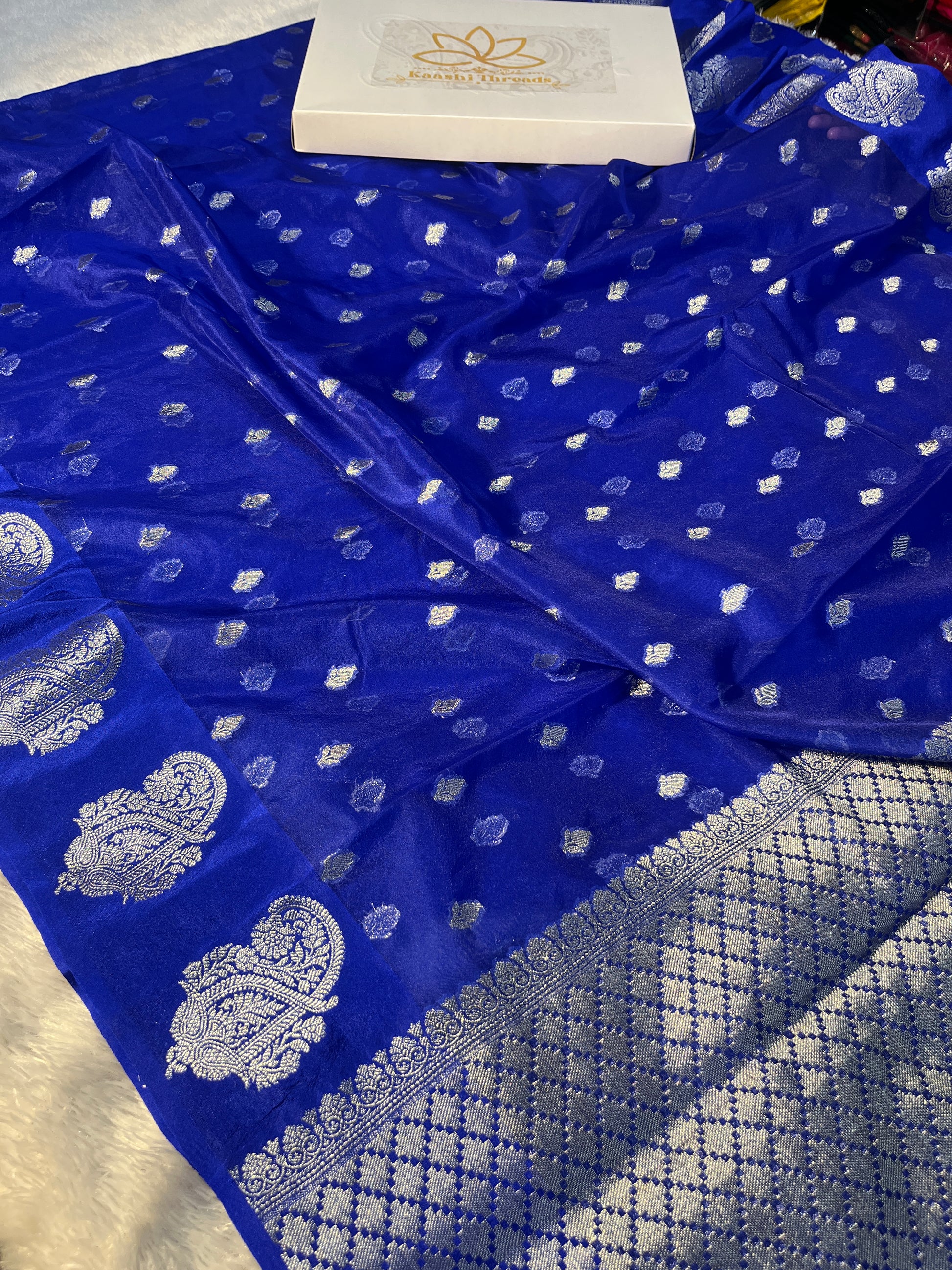 Kora Organza Raw Mango Saree KR11
