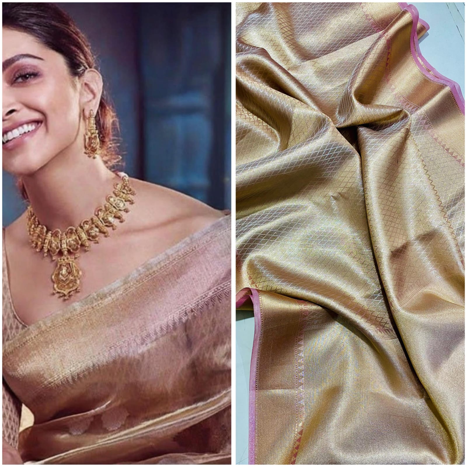 Dipika Tissue Silk Saree Ts103