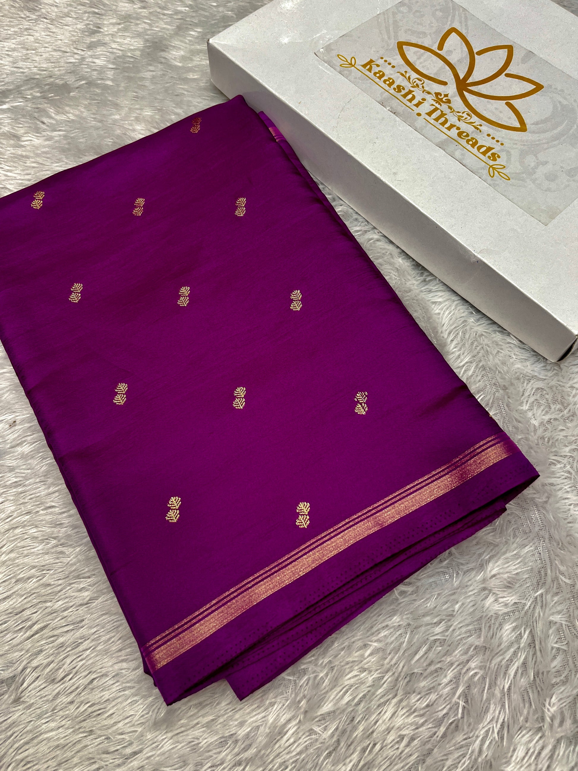 Fancy Tussar Silk Woven Buti Design Saree TS051