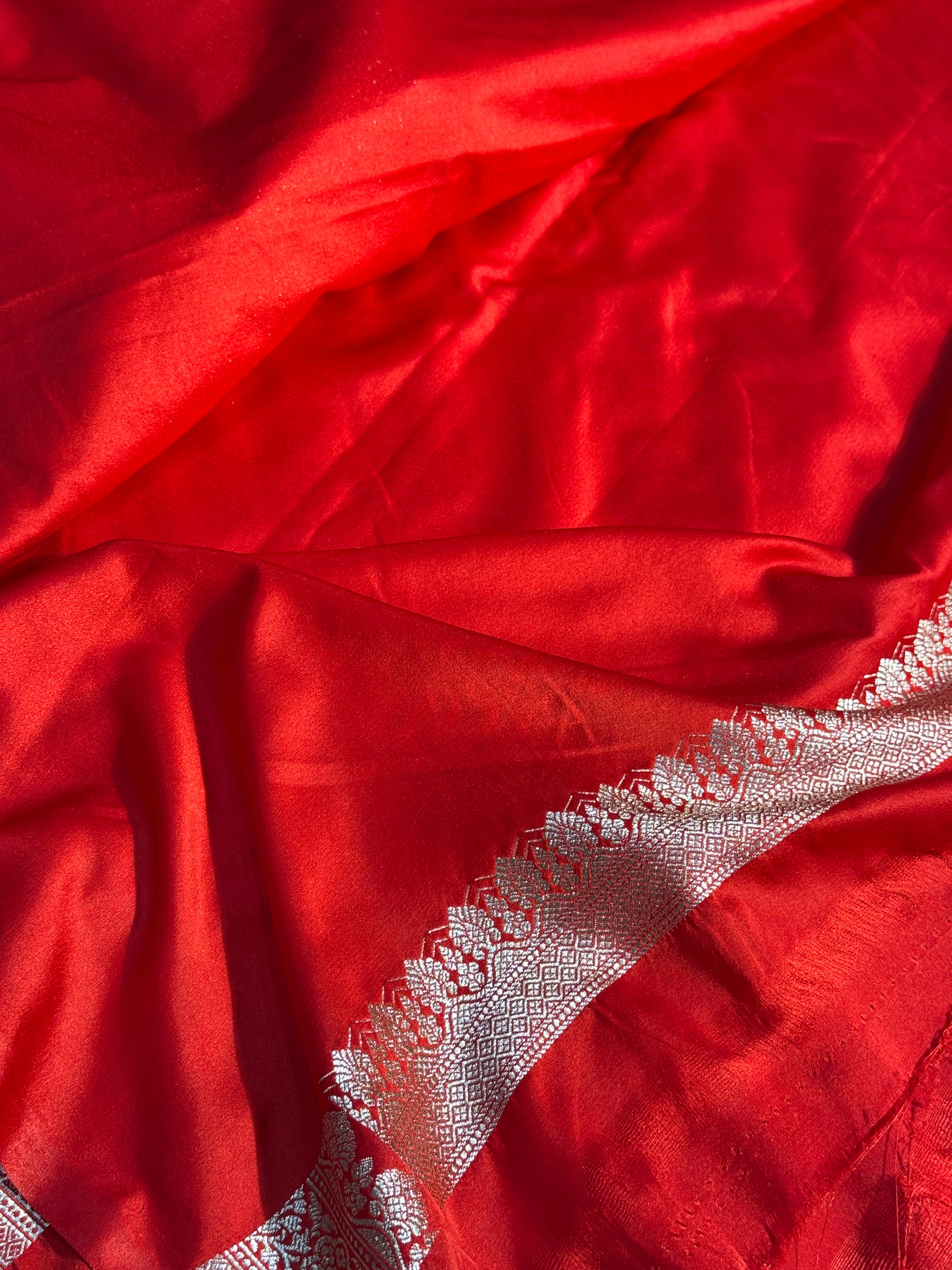 Fancy Mashru Kataan Silk Saree Ms19