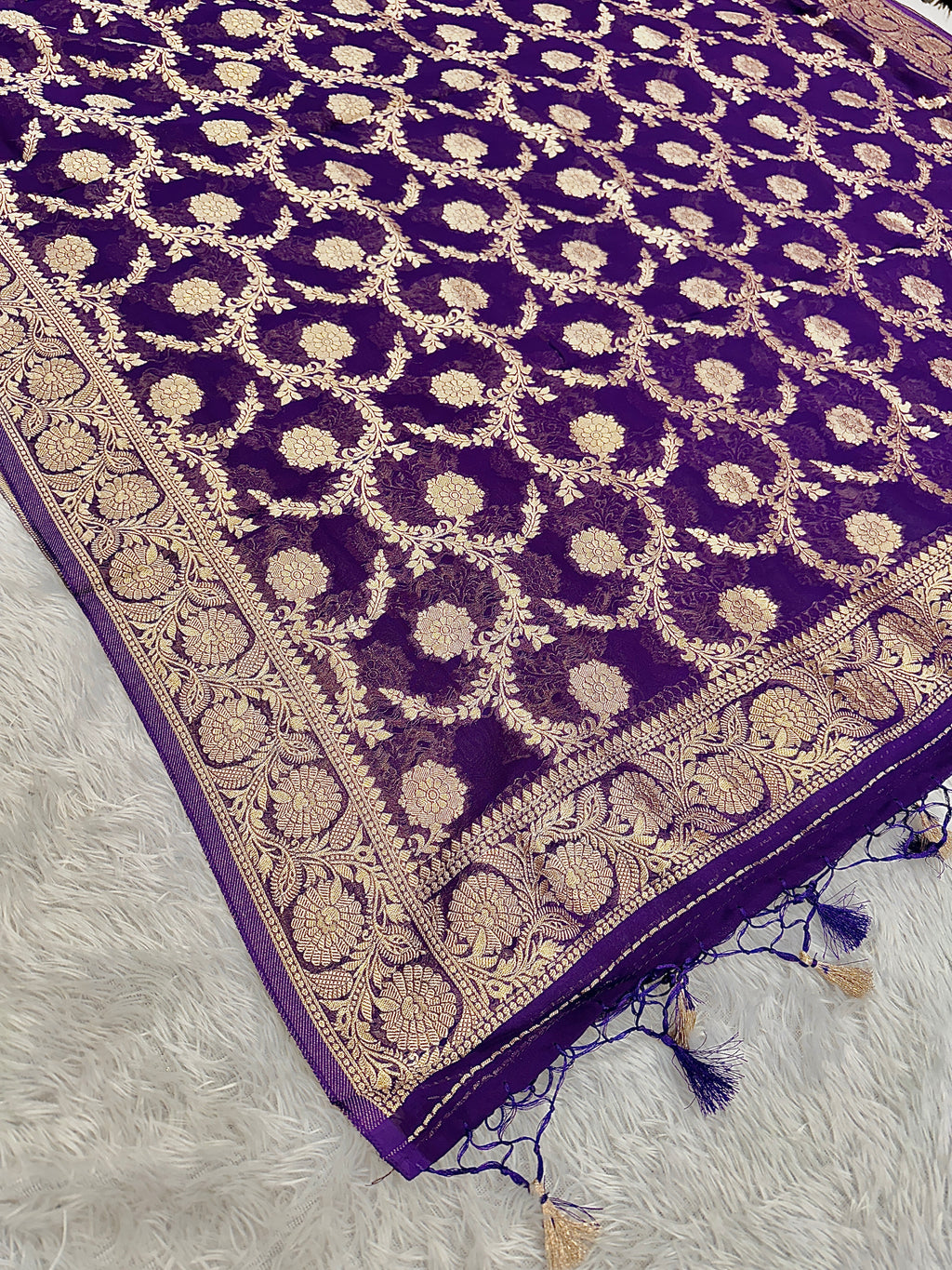 ✨ Banarasi Viscose Georgette Suit Set ✨VSS11