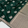✨ Mashru Kataan Silk Saree with Buta Woven Pattern & Meenakari Jaal Design – MKS415