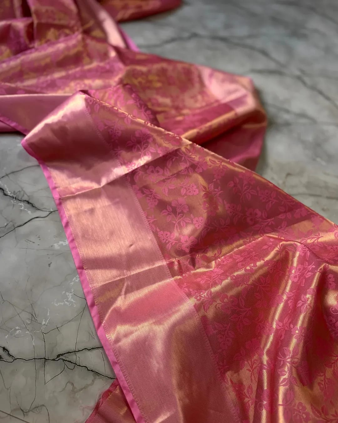 Sai Pallavi Mam Inspired Tissue Silk Saree TS105