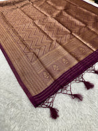 Banarasi Soft Silk 3 Piece Ladies Suit with Antique Zari Woven Work – MSS27