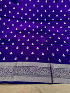 ✨ Banarasi Jacquard Gap Buti HO Silk 3-Piece Unstitched Dress Material MSS24