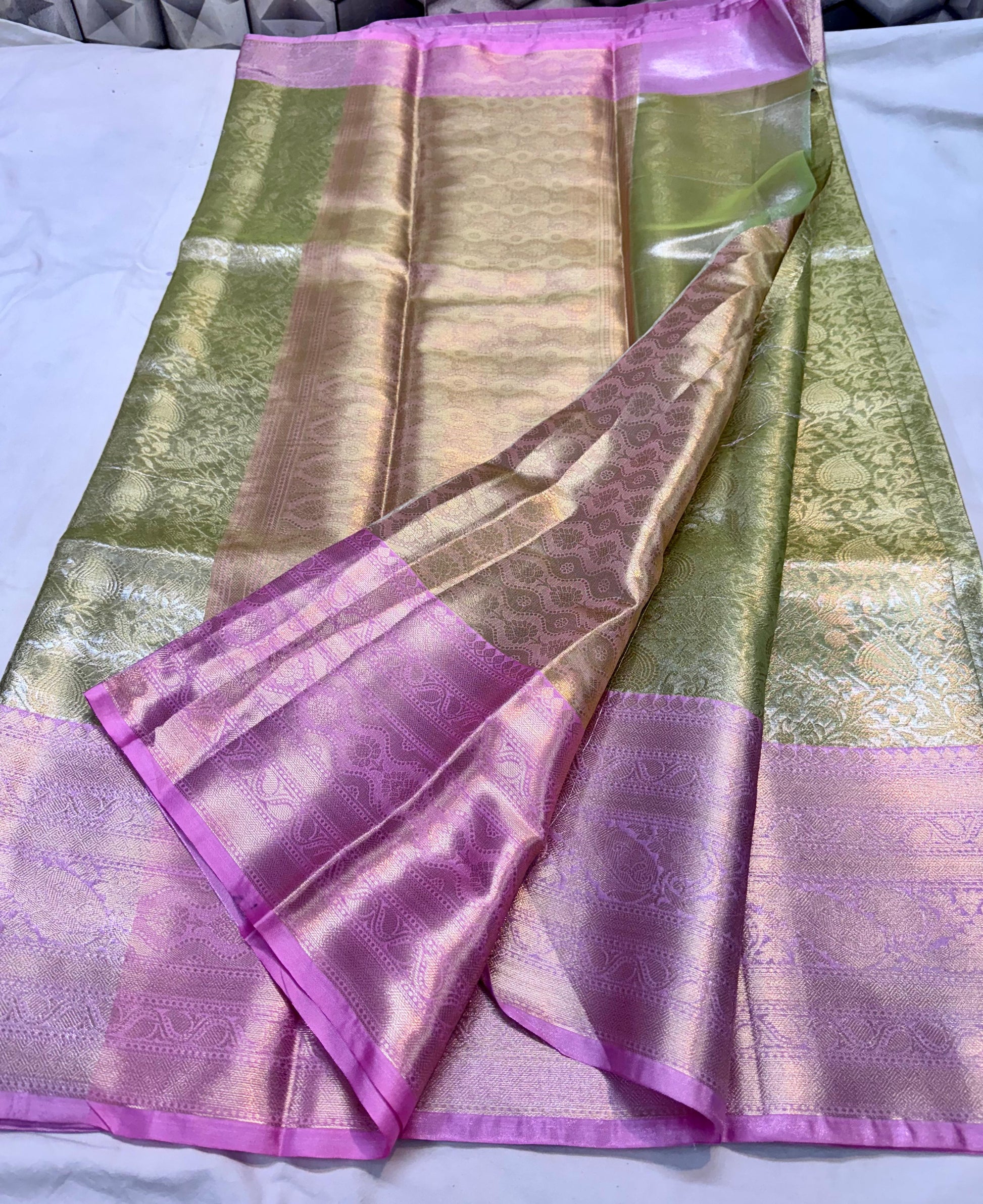 Kanchi Tissue Silk Saree TS106