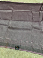 STF55 – Elegant Lavender Dupion Saree with Embossed Square Woven Designs