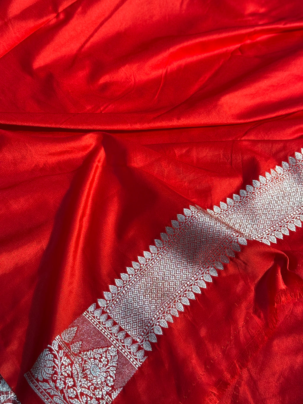 Double Buti Mashru kataan Saree Ms22