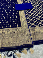 ✨ Banarasi Viscose Georgette Suit Set ✨VSS12
