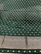 ✨ Banarasi Jacquard HO Silk 3-Piece Unstitched Dress Material MSS13